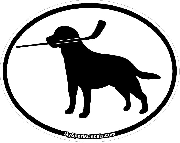 Pet Sports Oval Decals & Magnets