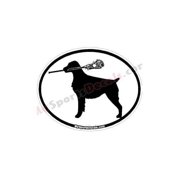 Brittany - Pet Lacrosse Oval Decal and Magnets