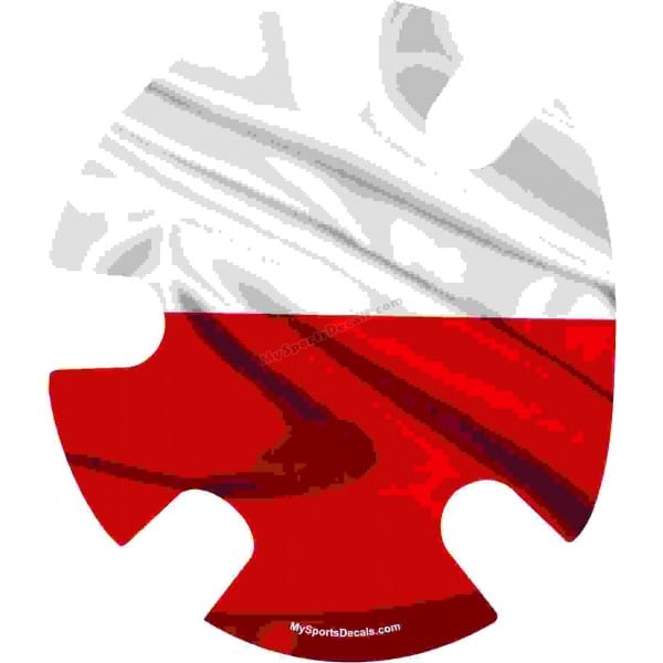 Polish Flag - Headgear Wrap (Set of 2 or Mix & Match)