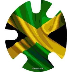 Jamaican Flag - Headgear Wrap (Set of 2 or Mix & Match)