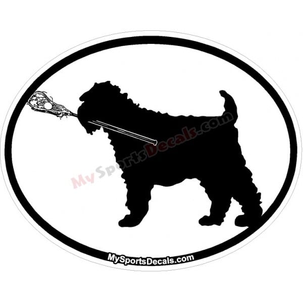 Wheaton Terror - Pet Lacrosse Oval Decal and Magnets