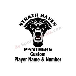 Strath Haven Panthers - Ice Hockey Custom Cut Decals