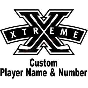 Xtreme - Ice Hockey Custom Cut Decals