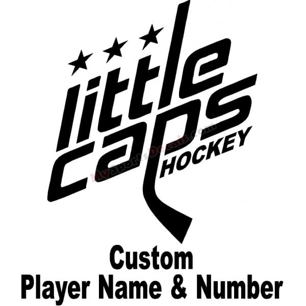 Little Caps - Ice Hockey Custom Cut Decals