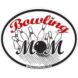 Bowling Oval Decals and Magnets