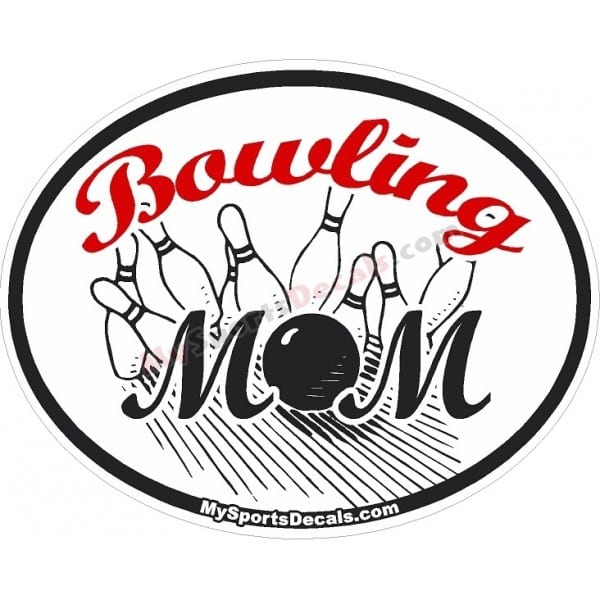 Bowling Oval Decals and Magnets